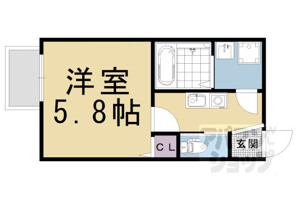 GARNET RESIDENCE MIYAの間取り写真