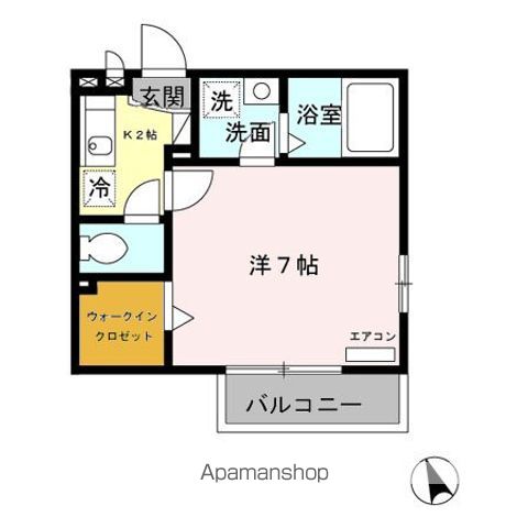 カメリアの間取り写真