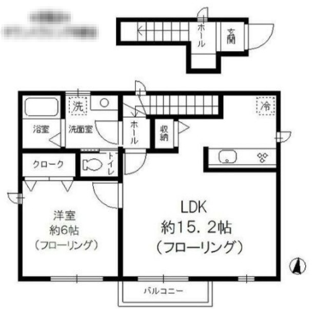コンフォートの間取り写真