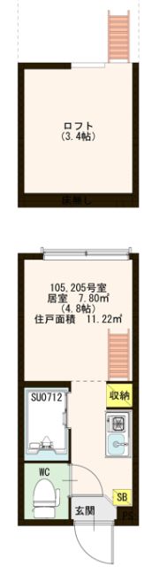 フェリス・FKの間取り写真