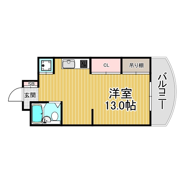 マンション和光の間取り写真