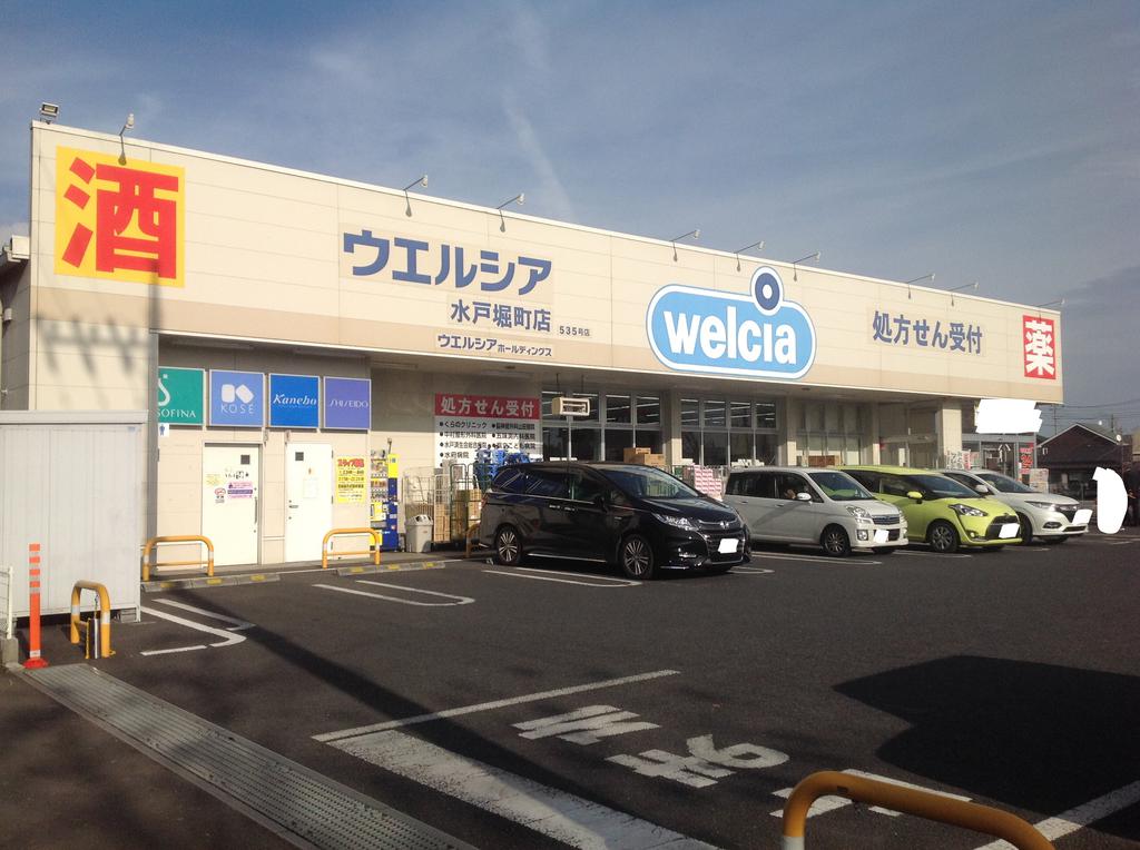 ドラックストア　ウエルシア水戸堀町店（ドラッグストア）まで0m