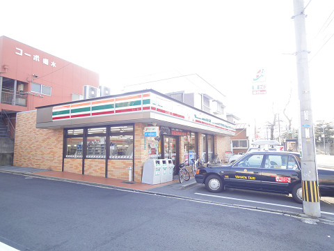 コンビニ　セブンイレブン八幡鳴水店（コンビニ）まで450m