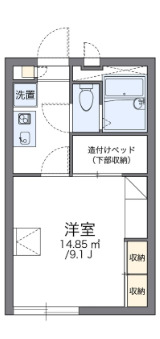 レオパレスSTAYGOLDの間取り