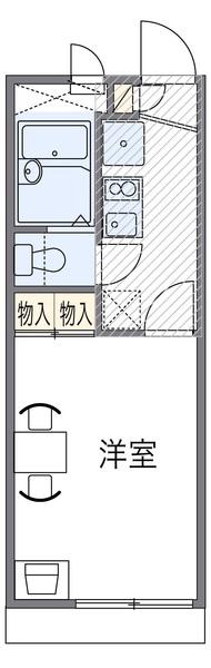 レオパレス芳山荘１の間取り