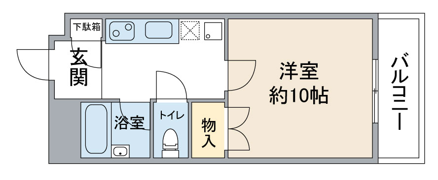 明治館の間取り