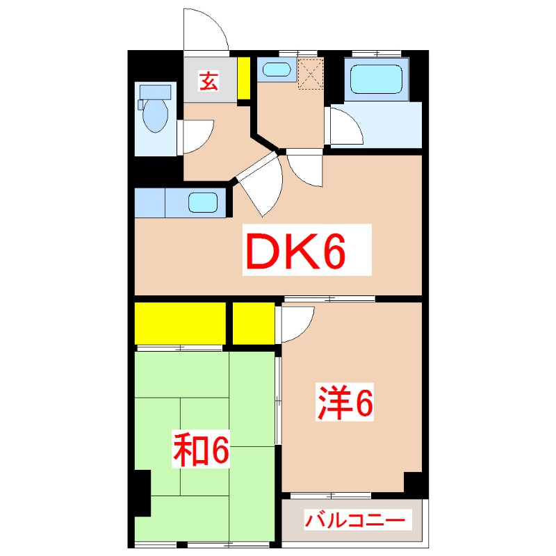 ロワイヤルヒルズ壱番館の間取り