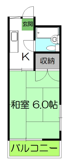 ユニピア小松の間取り