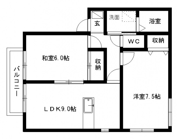 アルトポンテの間取り