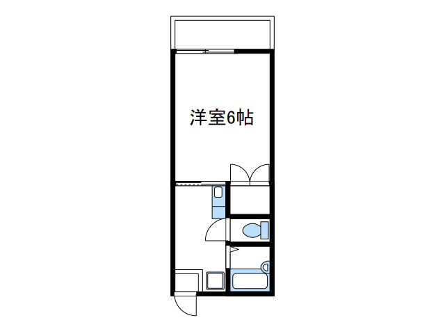 厚木市妻田東のアパートの間取り