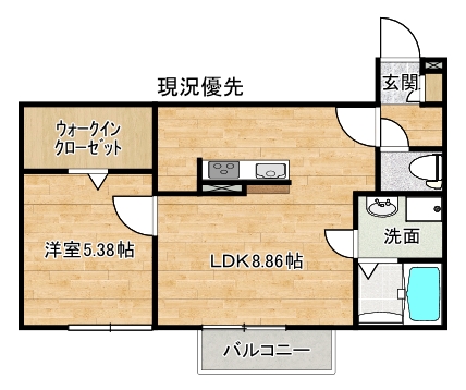 フレンシアの間取り