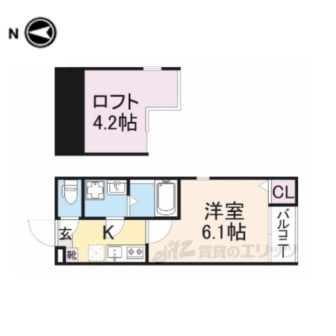 Ｔ－Ｒｅｓｉｄｅｎｃｅ４の間取り