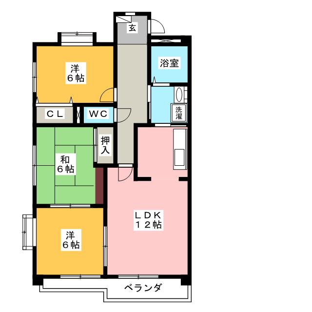 東栄ビルの間取り