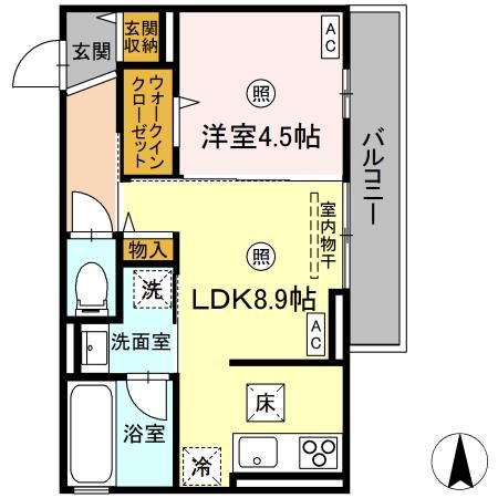 ロイヤルステージ観音寺新町の間取り