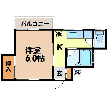 サンク日の出の間取り