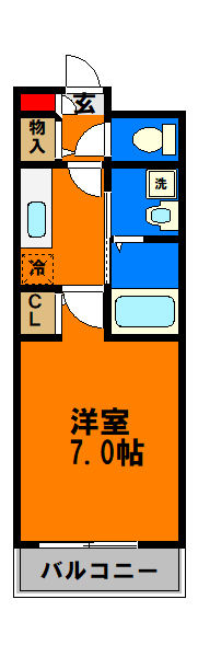 セモア中山の間取り