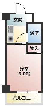 エクセレント忍ヶ丘の間取り