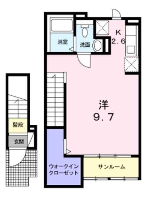 アルドーレの間取り