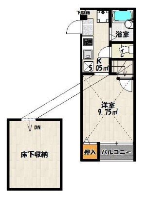 リックメゾンの間取り