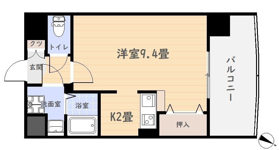 サンシャイン土器屋の間取り