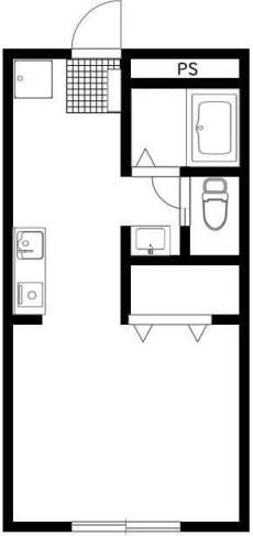 ハイツ皐の間取り