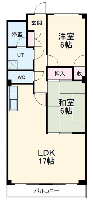 ドエルウエストの間取り