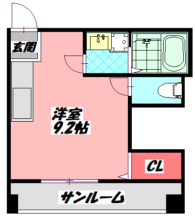 ヴィラナリー清水の間取り