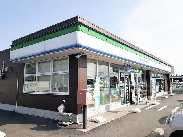 【登米市中田町石森のアパートのコンビニ】