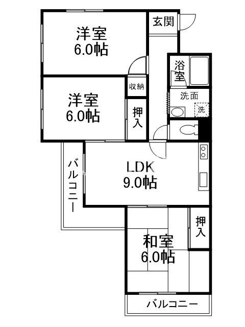 【嵯峨野ロイヤルハイツの間取り】