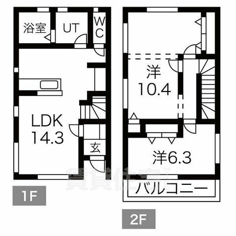 瀬戸市東松山町戸建の間取り