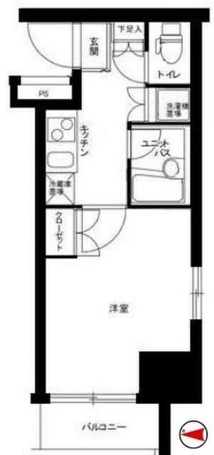 スカイコート武蔵小杉壱番館の間取り