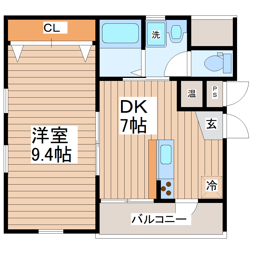 PAPHIOの間取り