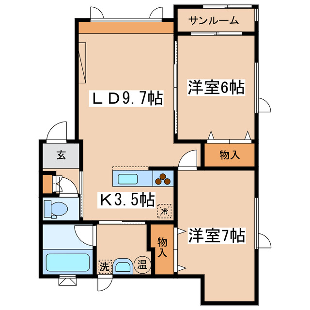 CASA GRASIAの間取り