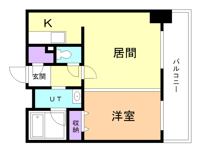 Ｓ－ＦＯＲＴ豊平三条の間取り