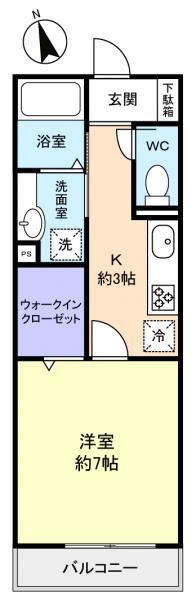 アリエッタの間取り