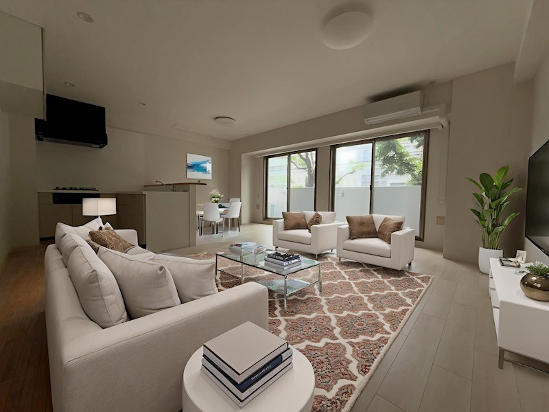 居室・リビング　家具はイメージです。