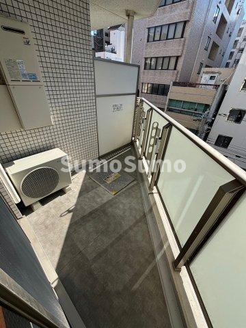 バルコニー　落ち着いた時間を過ごせるバルコニーです