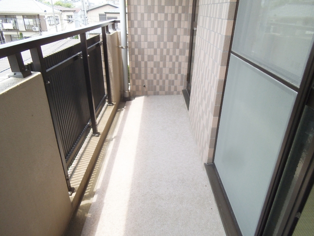 バルコニー　広いバルコニーですよ
