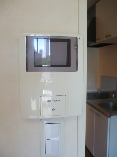 セキュリティ　モニタ付きインターホンで安心♪