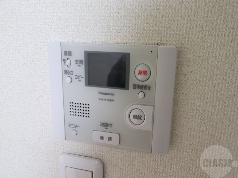 セキュリティ　モニター付きインターホン