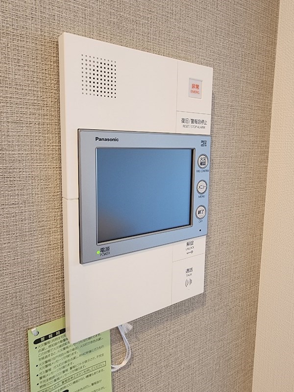 セキュリティ　※別号室の参考写真になります。