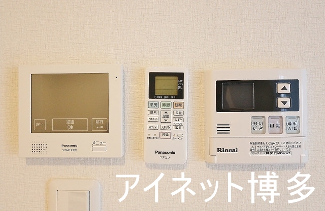 セキュリティ　モニター付きで安心です