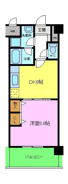 クレオコート和泉中央の間取り写真