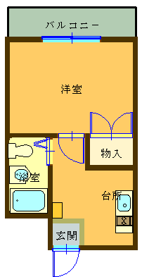 ピュアブラッサムの間取り