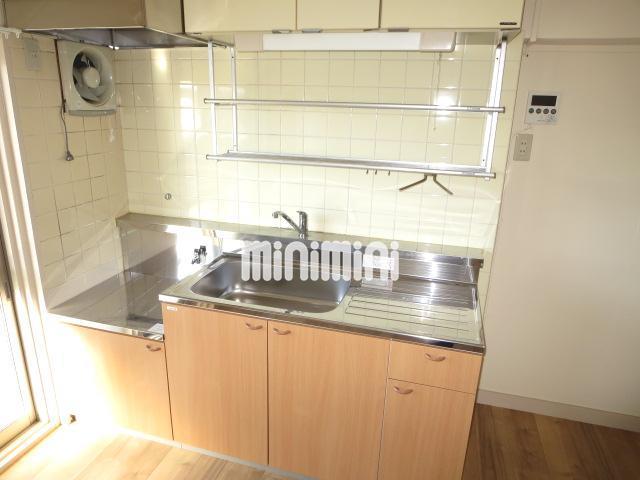 キッチン　ガスコンロが設置可能なキッチンになります