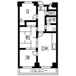 ワコーレアプローズ春日野の間取り