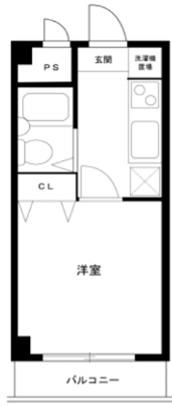 【高砂市荒井町中新町のアパートの間取り】