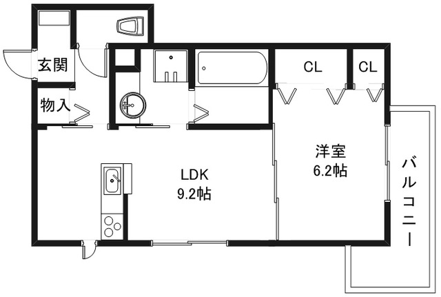 Freude(フロイデ)の間取り