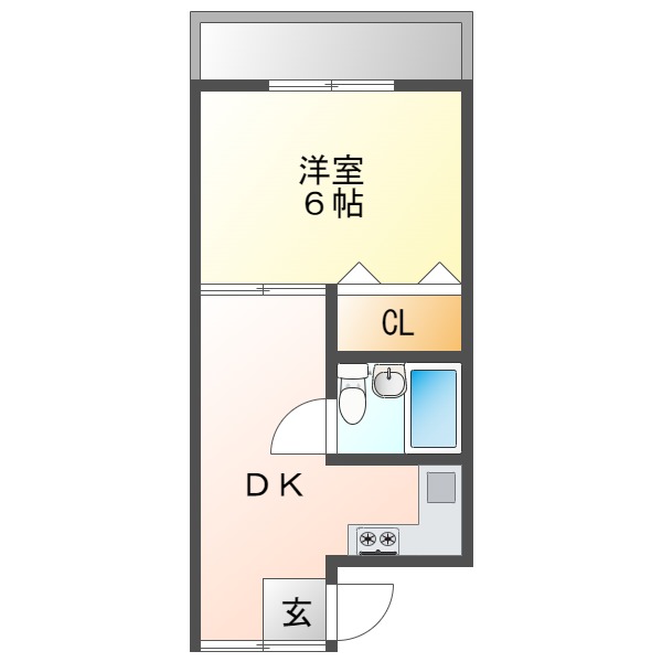 アーバンコート徳島の間取り