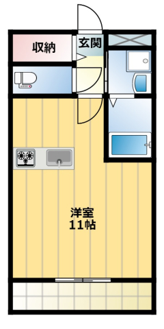 エンドルフィンの間取り